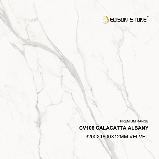 Calacatta Albany sintered stone slab