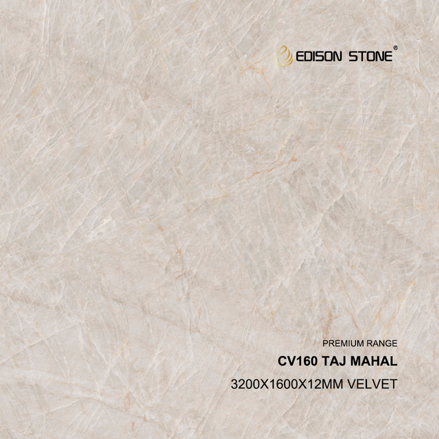 Taj Mhal 12mm sintered stone slab