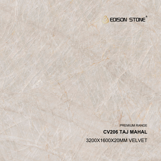 Taj Mahal 20mm sintered stone slab